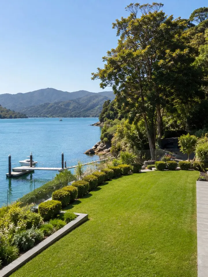 Marlborough waterfront coastline